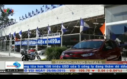 Người dân Brazil "kết" xe hơi đã qua sử dụng hơn xe mới