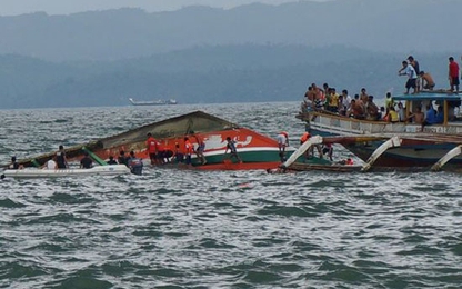 Chìm phà ở Philippines, 38 người thiệt mạng, 15 người mất tích