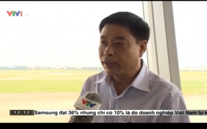 Sửa chữa đường băng bị sét đánh: Chưa xảy ra trễ chuyến bay