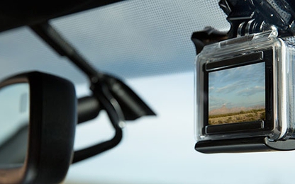Phiên bản xe hơi Tacoma có trang bị máy quay hành trình GoPro