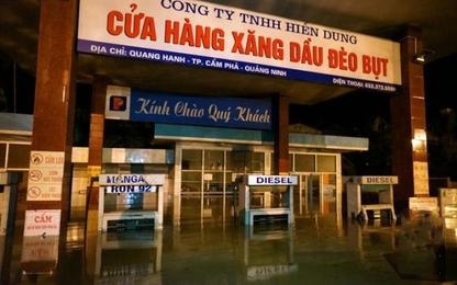 Quảng Ninh: Cấm phương tiện lưu thông qua khu vực tràn xăng dầu