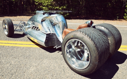 Độc đáo mô tô Dragster tự chế