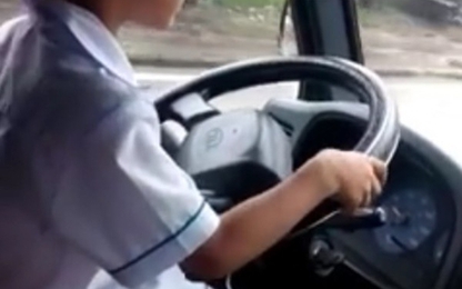 Lái xe ô tô tải gây "bão" ở Móng Cái là HS lớp 1