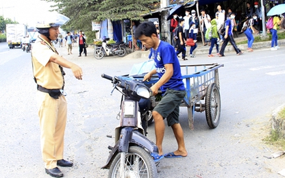 TP HCM lập biên bản xử lý 722 trường hợp, tạm giữ 424 xe nát