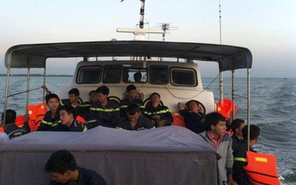 5 người mất tích trong vụ chìm tàu trên sông Soài Rạp