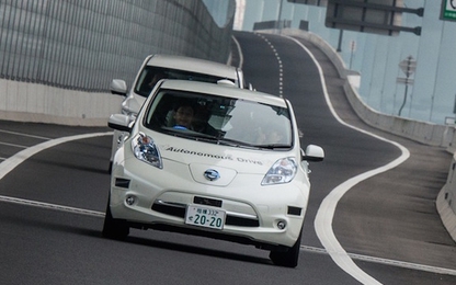 Nissan bắt đầu thử nghiệm xe tự lái trên đường phố Nhật Bản