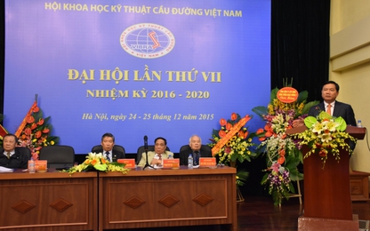 Ông Ngô Thịnh Đức tái đắc cử Chủ tịch Hội KHKT Cầu đường Việt Nam
