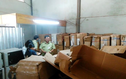 TP,HCM: Phát hiện lô hàng điện lạnh nhập khẩu trái phép