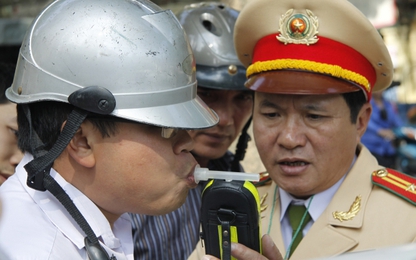 Bắc Giang: Tăng cường xử lý vi phạm nồng độ cồn trong dịp Tết