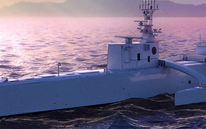 DARPA sắp thử nghiệm tàu săn ngầm không người lái ACTUV