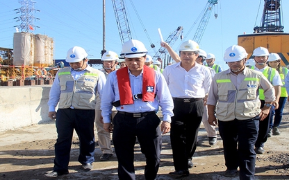 Thứ trưởng Nguyễn Ngọc Đông kiểm tra các gói thầu nguồn vốn JICA