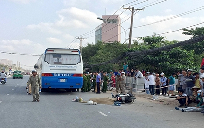 TP.HCM: Va chạm với xe khách, người đàn ông tử vong