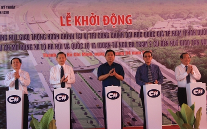Khởi động xây dựng nút giao thông Đại học Quốc gia TP.HCM