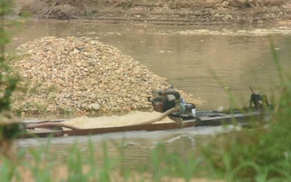 Sông Lục Nam bị bức tử: Chính quyền vô can, khoáng sản "chảy máu"