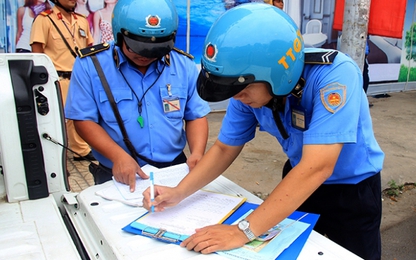 Thanh tra giao thông TP.HCM tăng cường kiểm tra, xử phạt trong dịp lễ 30/4