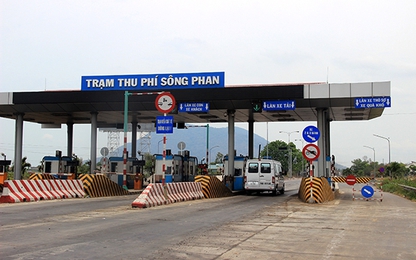 Dừng thu phí trạm Sông Phan để khắc phục hư hỏng mặt đường QL1A