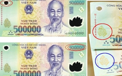 Clip 4 bước kiểm tra nhanh tiền thật giả