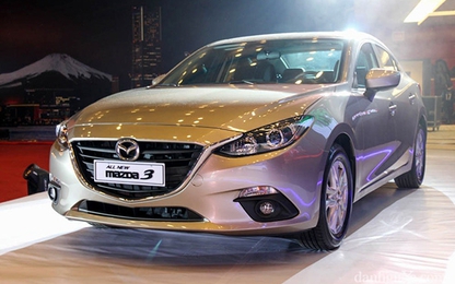 Thu hồi hơn 10.000 xe Mazda 3 để khắc phục sự cố