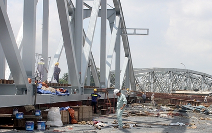 Nghiệm thu 3 nhịp cầu Ghềnh bắc qua sông Đồng Nai