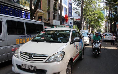 Taxi Vinasun áp dụng phần mềm để quản lý và kết nối với hành khách
