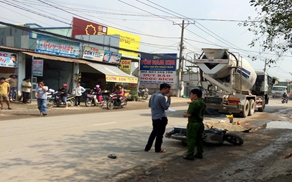 Người phụ nữ tử vong dưới bánh xe bồn