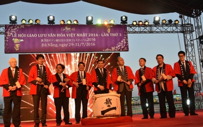 Đà Nẵng tưng bừng Lễ hội giao lưu văn hoá Việt- Nhật 2016