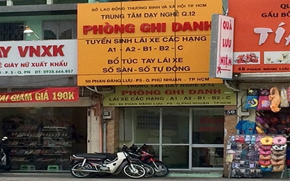 Vạch trần cơ sở dạy lái xe ô tô lừa "bao" đỗ 100%