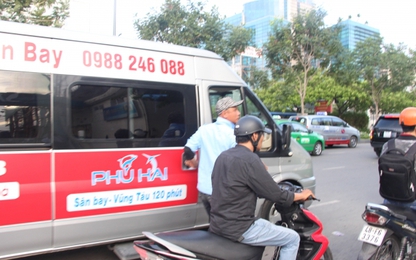 Xe khách Vũng Tàu – Sân Bay "bủa vây" Tân Sơn Nhất