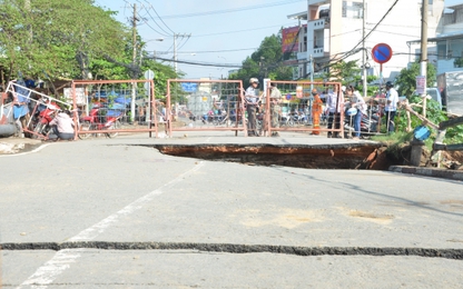 Công bố nguyên nhân sập mố cầu Tân Kỳ - Tân Quý