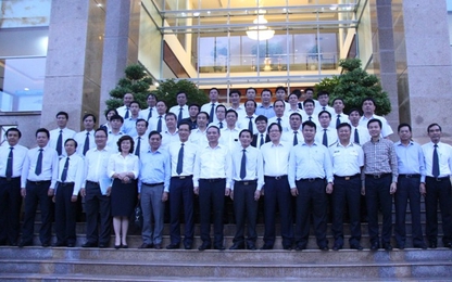 Bộ trưởng Trương Quang Nghĩa làm việc tại TCT Bảo đảm Hàng hải miền Nam