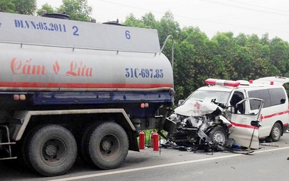 Tai nạn trên cao tốc Long Thành – Dầu Giây 4 người thương vong