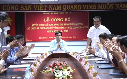 Ông Phạm Hồng Quang làm Bí thư Đảng ủy TCT Cửu Long