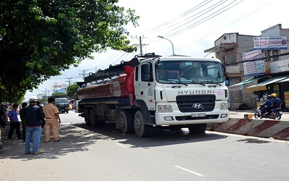 TP.HCM: Va chạm với xe bồn, người phụ nữ tử vong tại chỗ