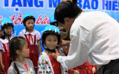 Gia Lai: Nhân rộng phát triển dự án “Mũ bảo hiểm cho trẻ em”