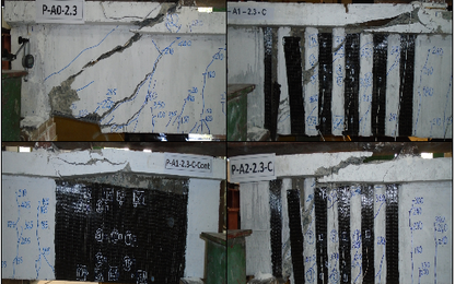 Ảnh hưởng của cường độ bê tông đến hiệu năng gia cường kháng cắt của tấm CFRP trong dầm bê tông tiết diện chữ T ứng suất trước