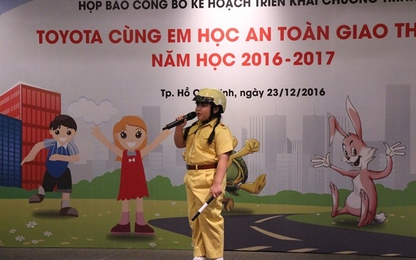 Toyota công bố chương trình "Toyota cùng em học ATGT"