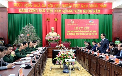 VIETTEL cam kết xây đô thị thông minh cho Phú Thọ