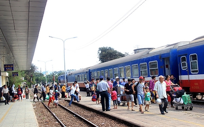 Ngành đường sắt giảm giá vé cho hành khách đi tàu