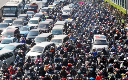 Các giải pháp đồng bộ giảm ùn tắc giao thông Hà Nội