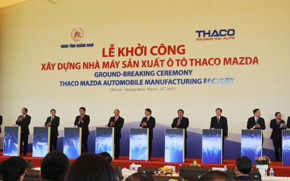 Khởi công xây dựng nhà máy sản xuất xe Mazda tại Quảng Nam