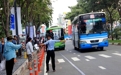 Chuyển trạm xe buýt Bến Thành, 5 tuyến xe buýt bị thay đổi lịch trình