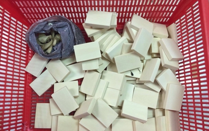 Bắt đối tượng vận chuyển da báo, ngà voi từ Châu Phi về Việt Nam