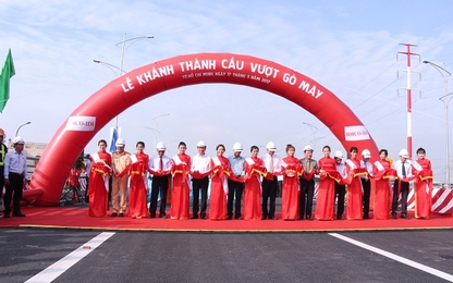 TPHCM: Khánh thành cầu vượt Gò Mây – QL1A