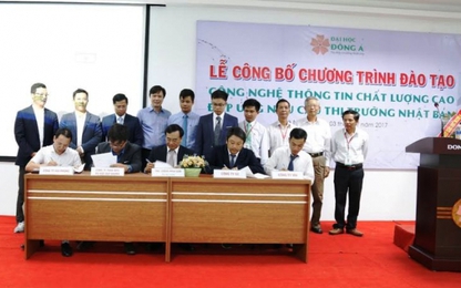 Ký kết hợp tác đào tạo kỹ sư CNTT chất lượng cao theo chuẩn Nhật