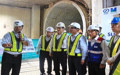 Bộ trưởng Trương Quang Nghĩa thị sát tuyến Metro Bến Thành – Suối Tiên