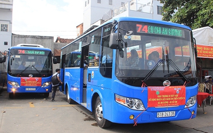 TP.HCM: Đưa vào sử dụng 34 xe buýt chạy bằng nhiên liệu sạch