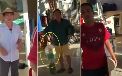 Clip: Khách tố nhân viên cây xăng đổ 100 nghìn ăn gian 12 nghìn