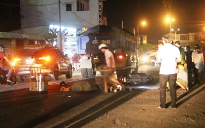 Đà Nẵng: Người phụ nữ chết thương tâm dưới gầm xe tải