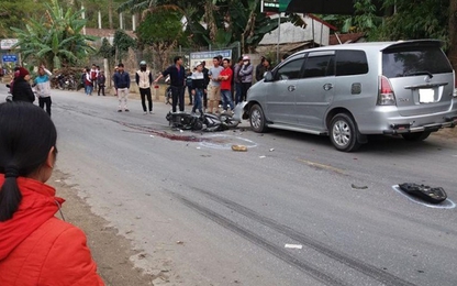 Xe ô tô Chủ tịch xã gây tai nạn chết người ở Kon Tum