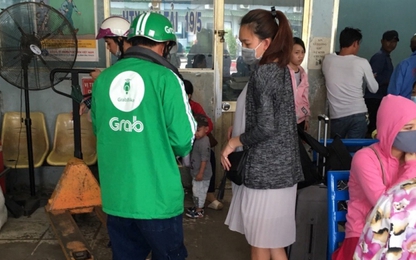 Bến xe An Sương không ngăn cấm Grab, Uber hoạt động